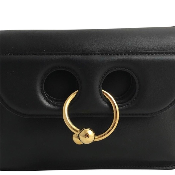 J.W. Anderson Medium Pierce Bag Black - Picture 5 of 5